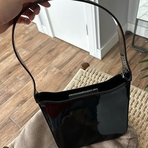 Sandy Liang Patent Leather Shoulder Bag